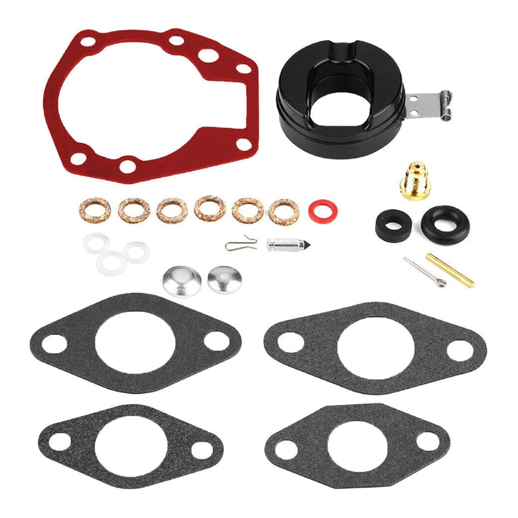 Carburetor Kit w/ Float for Johnson Evinrude 5hp 5.5hp 6hp 7.5hp 10hp 15hp