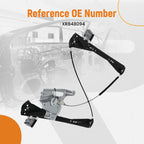 Window Regulator Left Driver Front for Jaguar S-Type (2002–2008) XR848094