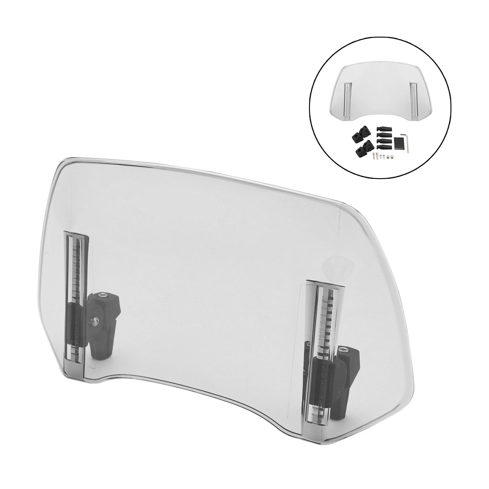 Windshield Deflector Extension Spoiler for Universal Fit (Adjustable)