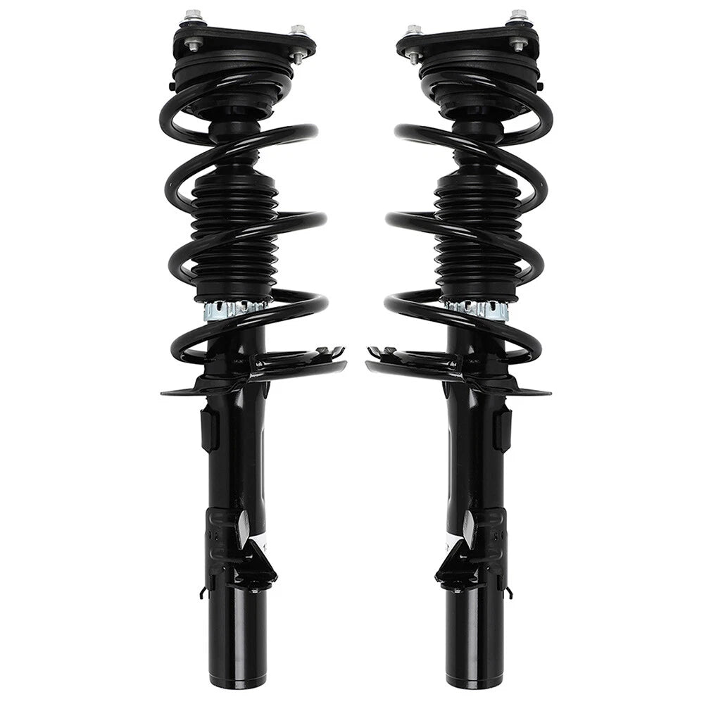 Set of 4 Front Struts Assembly with Coil Spring for Ford Focus (2013–2018)