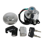 Ignition Key Switch Lock Set for Honda Steed 400 (1992–1998) VT250 Magna 250 (1995–1997)