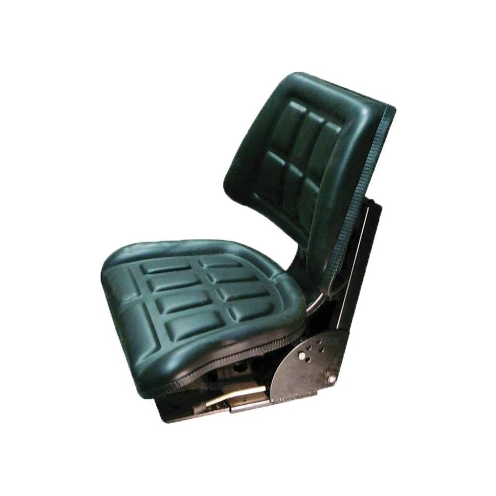 S.61344 Suspension Seat, Flat Backrest, Black for Case IH