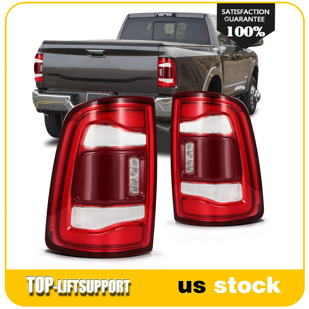 Full LED Tail Light Assembly for Ram 2500 3500 (2019–2024) Pair