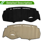 Dashboard Dash Cover Mat for Honda Insight (2009–2014) Black Sun Protector