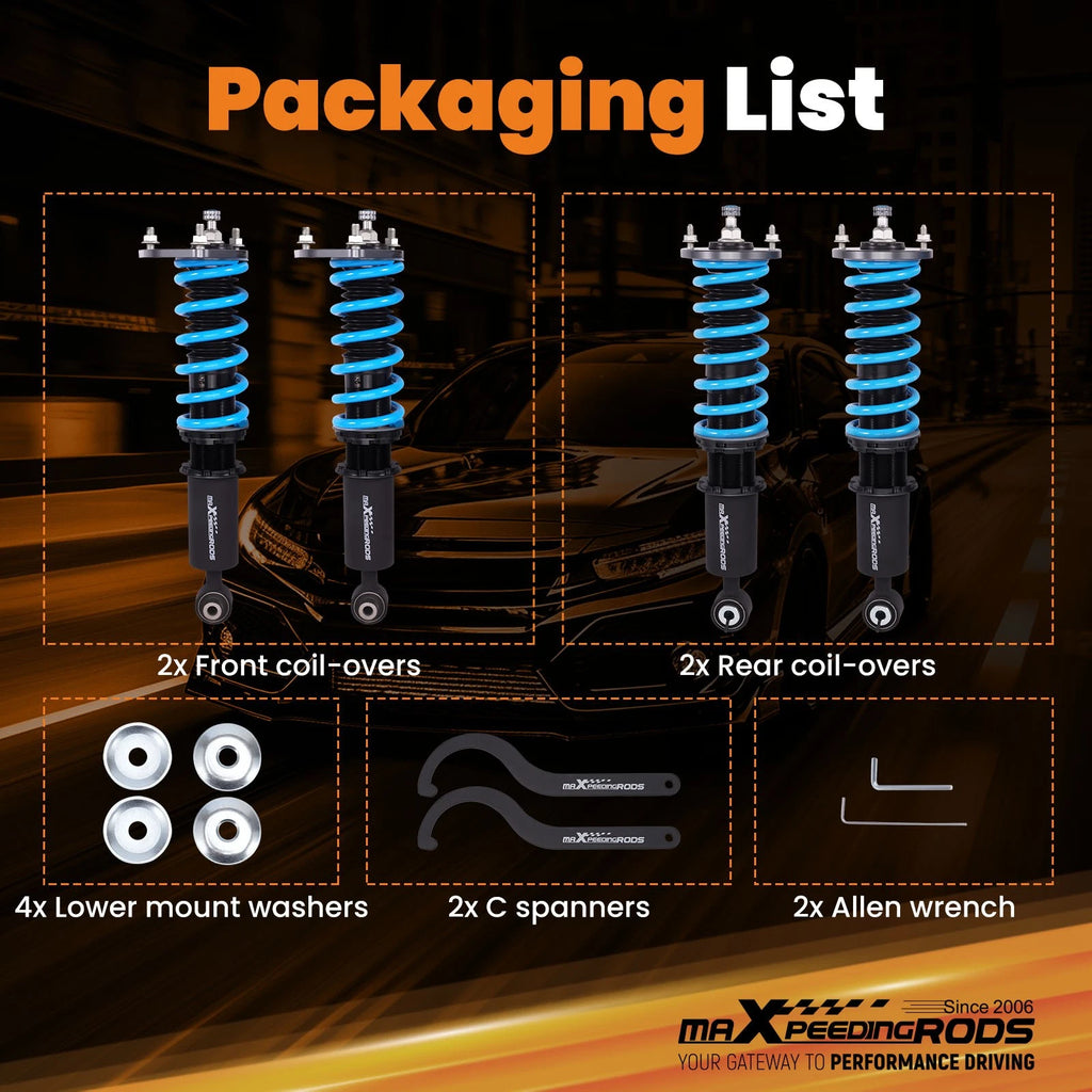 Coilovers Suspension Kit for Infiniti G20 (1999-2002)