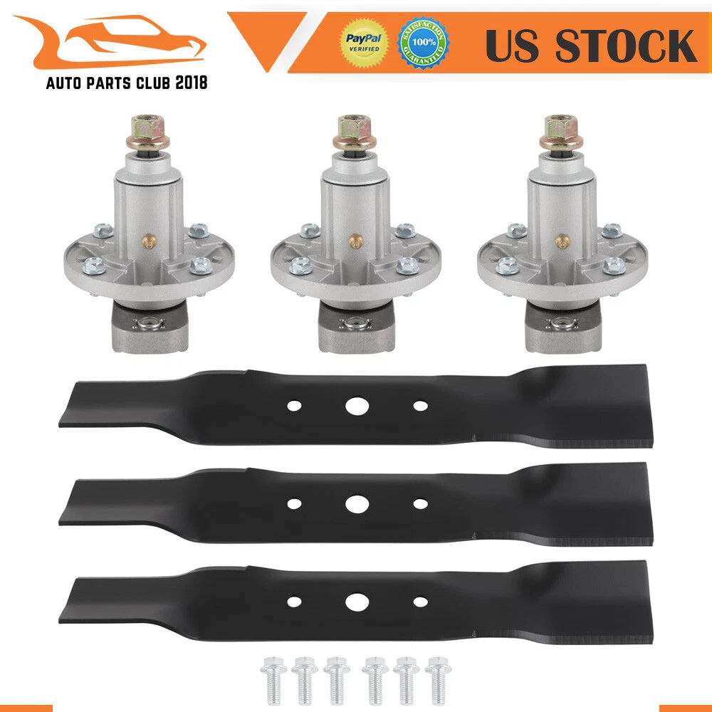 Deck Spindle Blade Kit for John Deere L120 L130 (2002–2005)