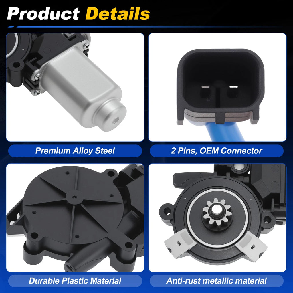 Front Left Power Window Motor 742260/YC3Z1523395AA for Ford Excursion (2000–2005)
