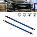 Aggressive Blue Front Bumper Splitter Rod Strut Bar for Ram Lincoln Rivian (2020–2025)