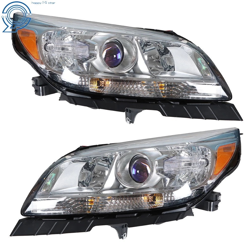Pair of Projector Headlights for Chevrolet Malibu (2013-2015)