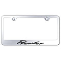 Stainless Steel License Plate Frame - Officially Licensed for Plymouth Prowler
