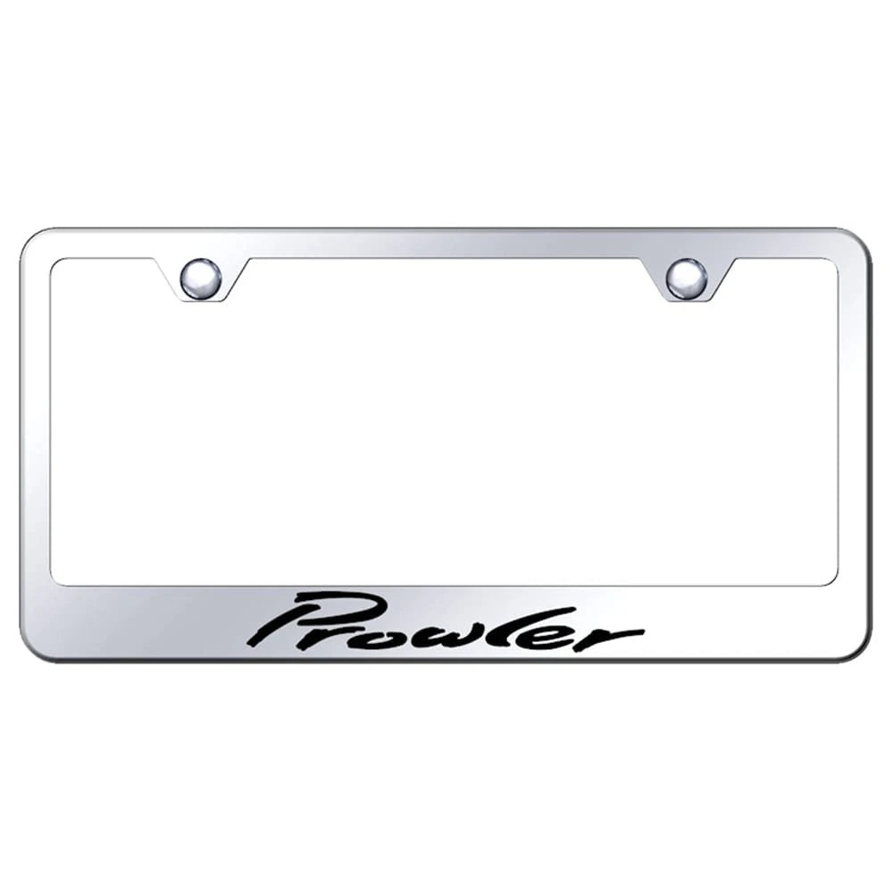 Stainless Steel License Plate Frame - Officially Licensed for Plymouth Prowler
