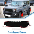Dashboard Cover Mat for Toyota Highlander (2021–2024) Black Red