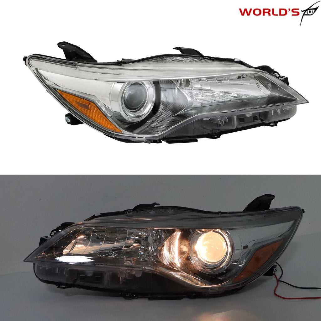 Headlights for Toyota Camry LE SE (2015–2017) Halogen Pair