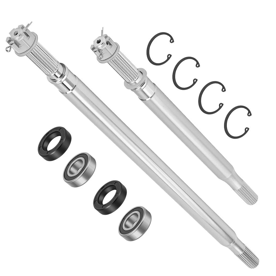 Rear Axle Shaft Set for EZGO RXV Electric Golf Cart (2008–Present)