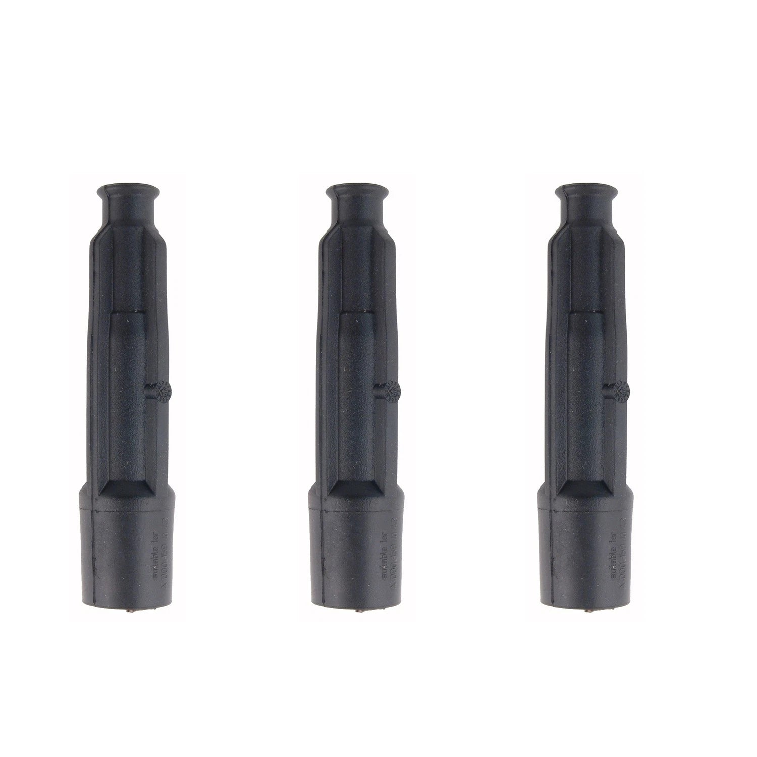 Set of 3 NGK Ignition Coil Boots for W124 300CE 300E 300TE W206 C280 W211 E320
