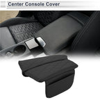 Center Console Cover with Storage Bag for BMW 5 Series (2011-2017) Black 1 Set