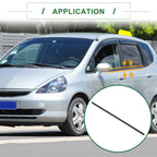 1pc Front Right Weatherstrip Window Seal No. 72410T5HH01 for Honda Fit (2015–2020)