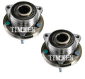 Set of 2 Front Timken Wheel Bearing & Hub Kit for Chevy Cruze (2011–2016)