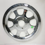 Chrome Pulley Cover for Harley FXST/FLST (2000–2005) 70-tooth