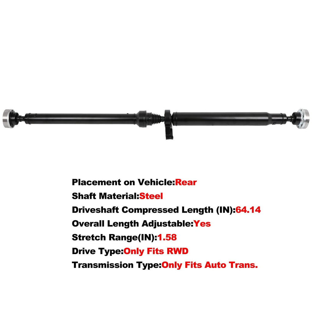 Rear Driveshaft for Dodge Challenger (2015–2019) 5.7L 6.4L RWD Auto Trans 986-220