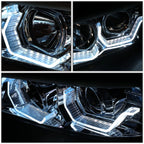 3D LED Halo Projector Headlight for BMW 3-Series E90 (2009–2012)