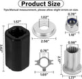 Propeller Hub Kit Flo-Torq 2 II for Mercury MerCruiser (# 835257K1, 835257Q)