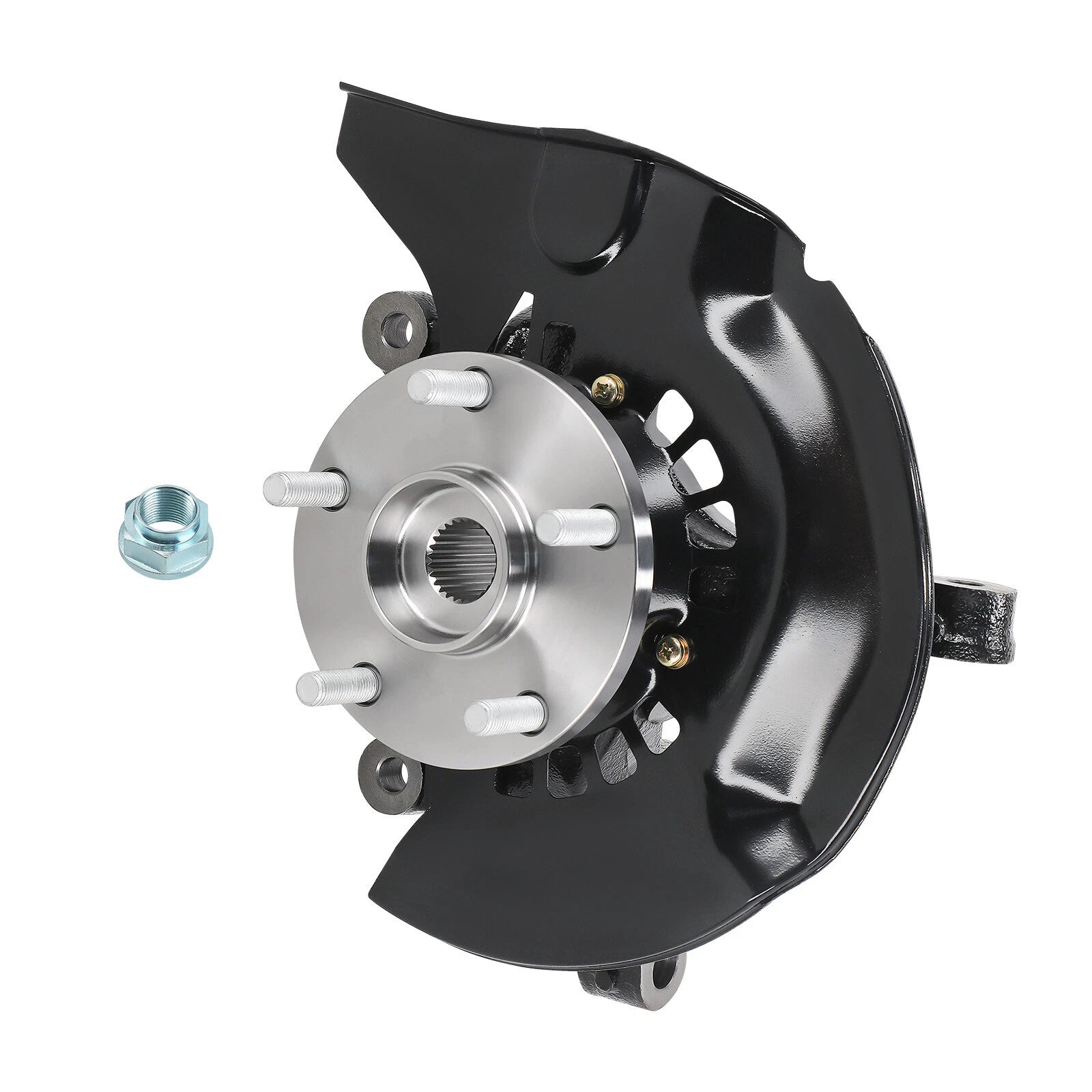 Front Right Steering Knuckle and Wheel Hub Bearing for Toyota Highlander (2004–2007)