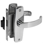 Stainless Steel Magnetic Door Latch Lock Set for 3/4" to 1-1/2" Thick Doors