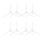 8 Pack Nylon Plastic Side Brushes for LG CordZero R3-Prime (2020–2023)