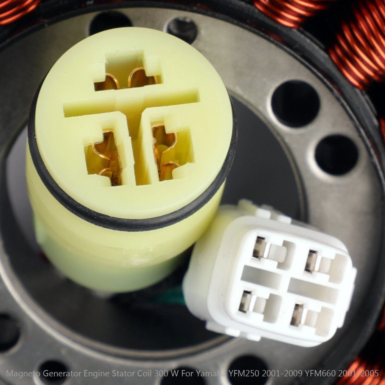 Generator Stator Coil for Yamaha YFM250 (2001–2009) YFM660 (2001–2005) 1P0-H1410-00
