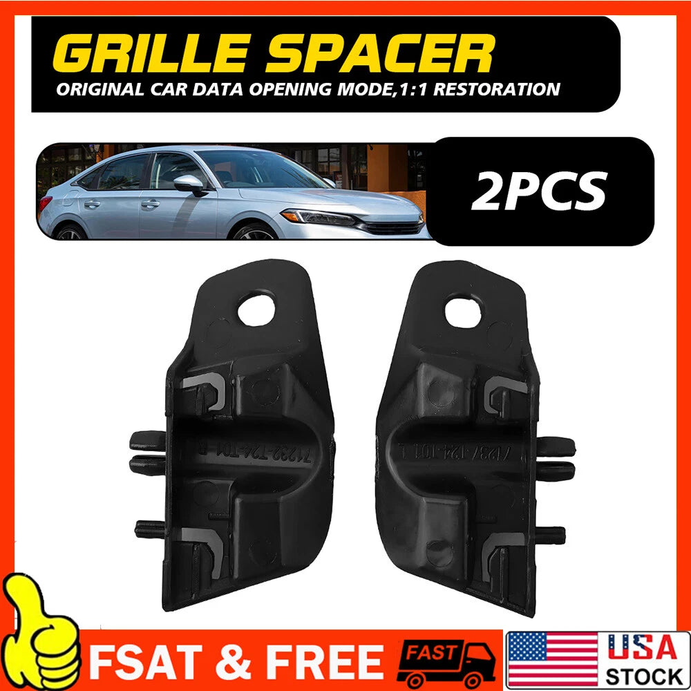 Front Grille Spacer Set for Honda Civic Sedan Hatchback (2022â2023)