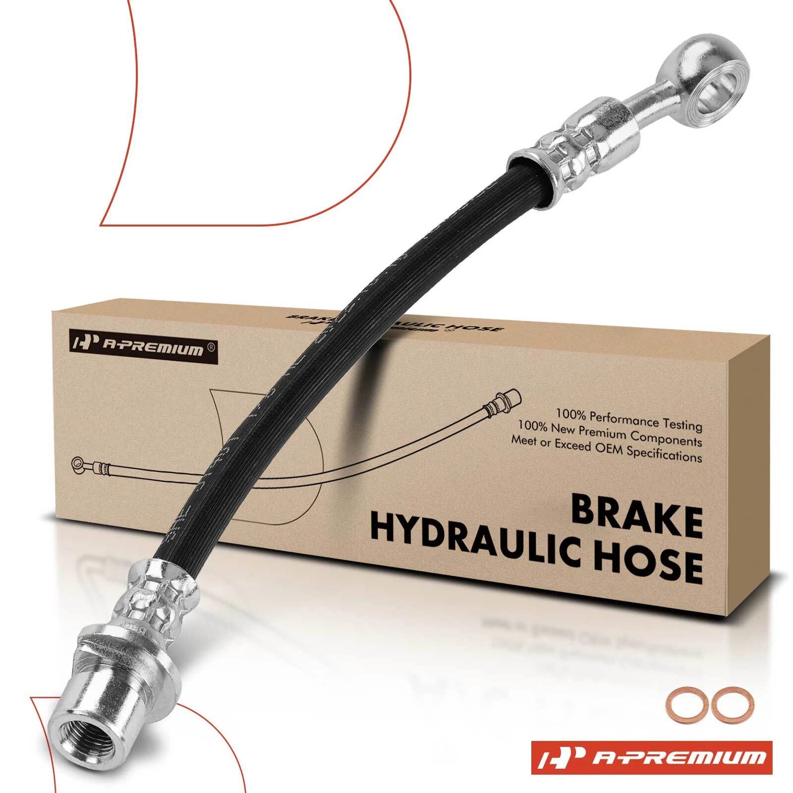 Rear Outer Brake Hydraulic Hose for Honda Accord (1994–1997) Acura TL CL