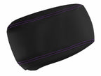 Leather Console Lid Armrest Cover for Honda Prelude (1997–2001) Purple Stitch