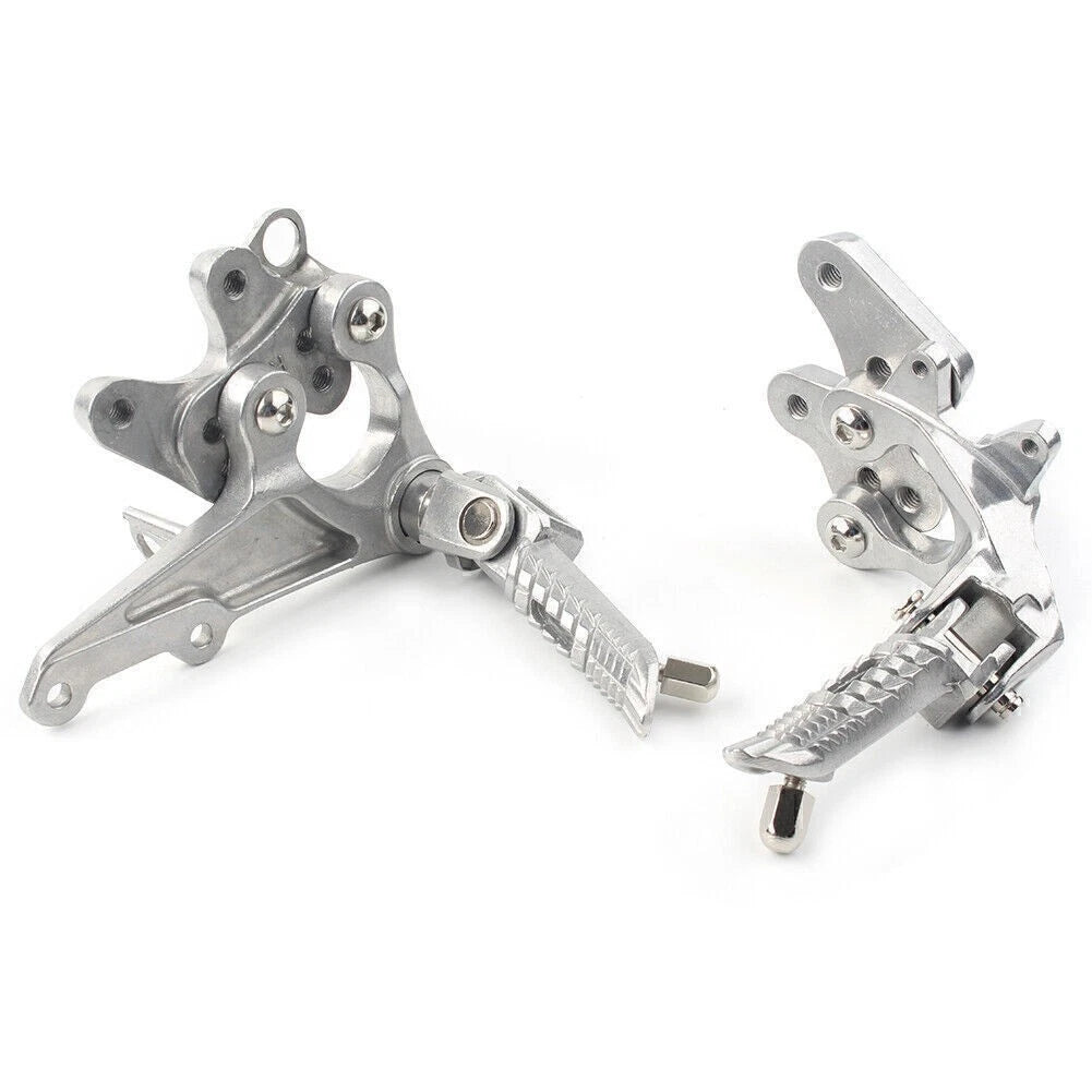 Rider Front Footpegs L&R Brackets for Suzuki GSXR 1000 (2009–2011)