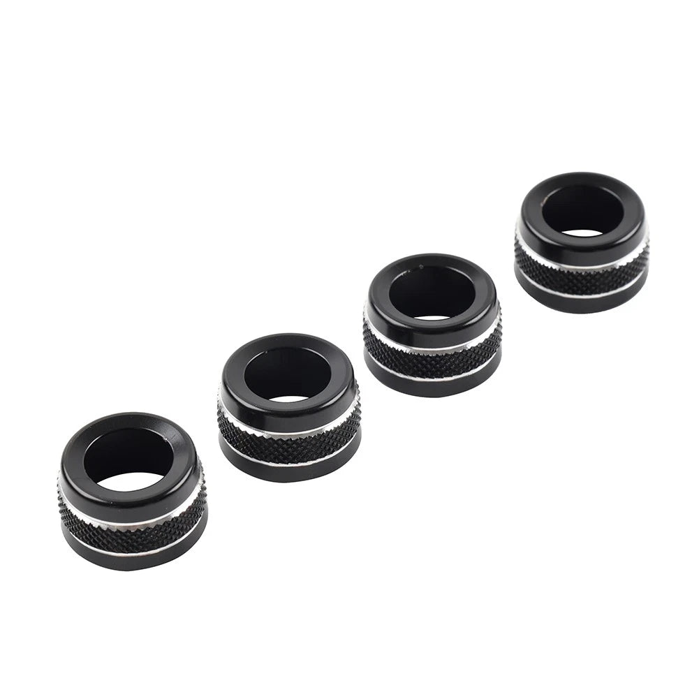 Center Air Conditioner Outlet Vent Ring Cover for Ford Bronco Sport (2021–2024) Black