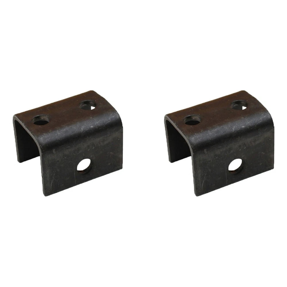 2X Front/Rear Hangers for Double-Eye Springs 2-3/8" x 3" x 1-7/8" x 9/16"