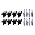 Set of 8 Ignition Coils & Iridium Spark Plugs for Escalade Express 2500 H2 (2002–2006)