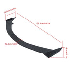 Gloss Black High Wing Trunk Spoiler for Chevrolet Corvette C8 (2020-2024)