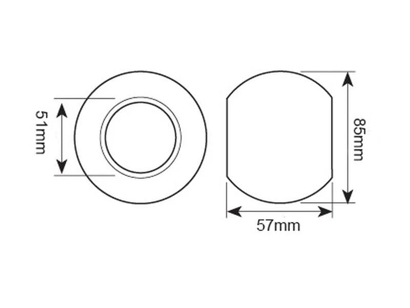 Lower Link Arm Quick Release Ball for CAT 4/4 Tractors