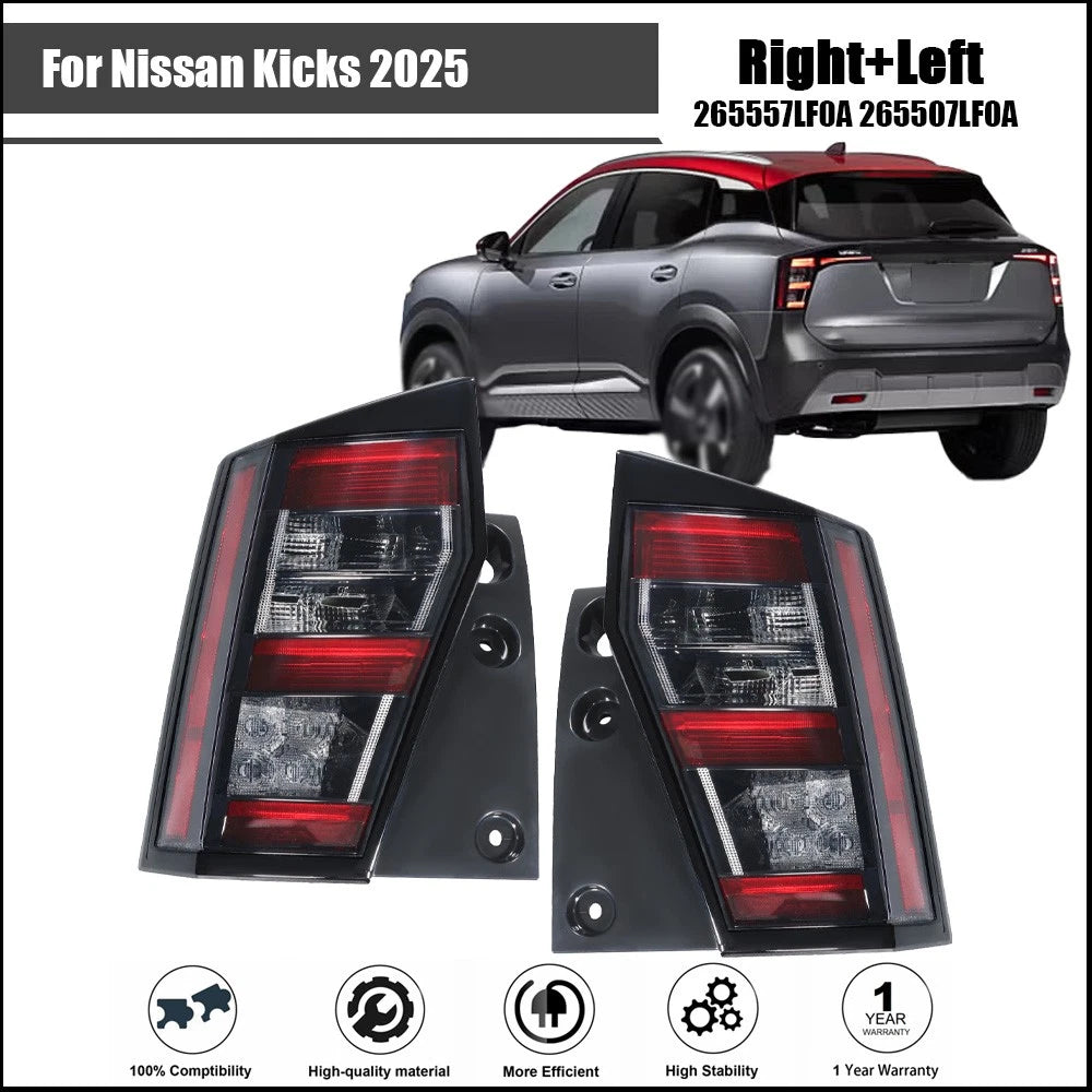 LED Tail Light Assembly for Nissan Kicks (2025)