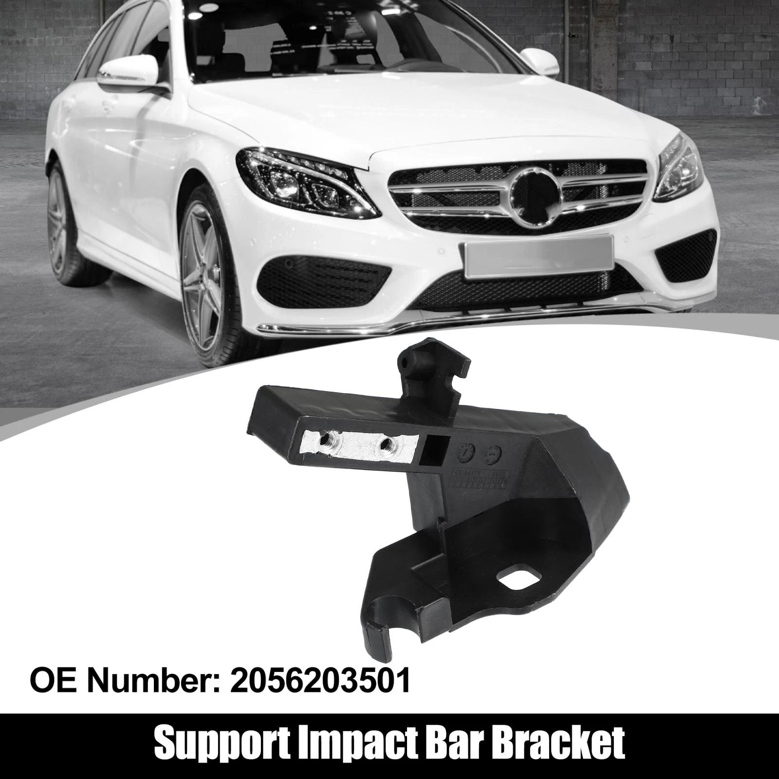 Front Right Support Impact Bar Bracket 2056203501 for Mercedes-Benz C300 (2015–2021)