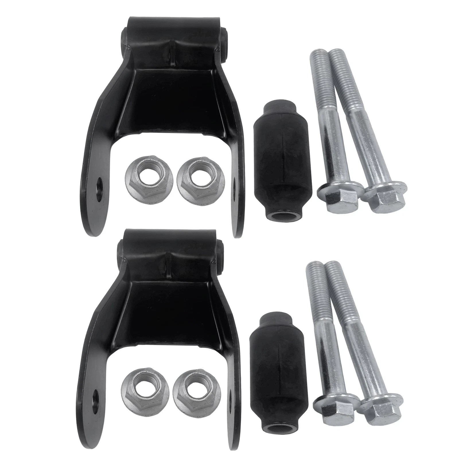 2X Rear Leaf Spring Shackle Kit for Ford F150 F250 (1997–2010) 722-019