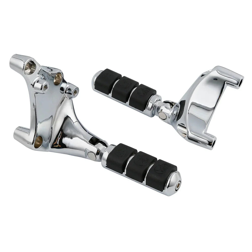 Chrome Passenger Footpeg Mount Bracket for Harley Sportster (2014-2022)