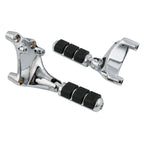 Chrome Passenger Footpeg Mount Bracket for Harley Sportster (2014-2022)