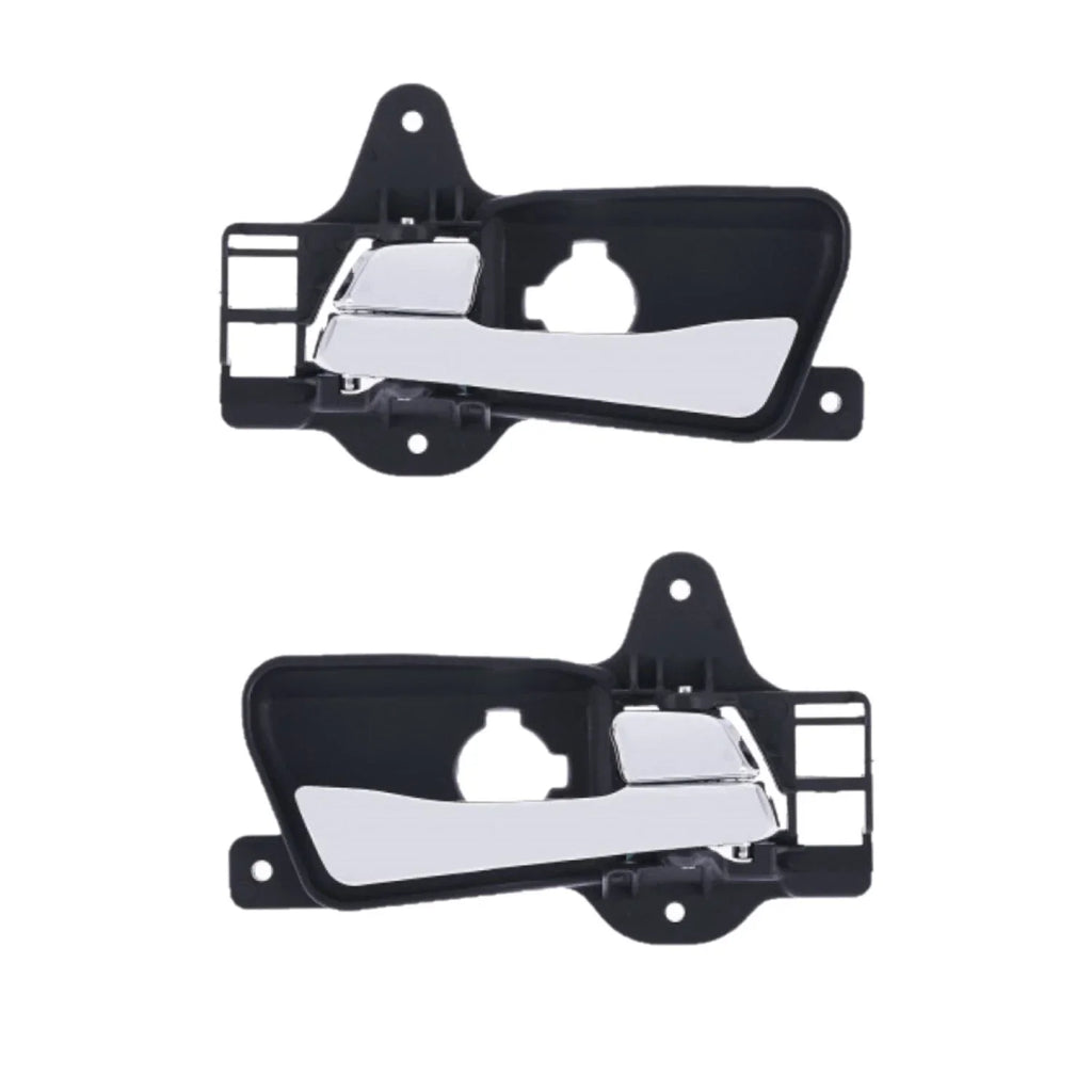 2 x Rear Left & Right SET Chrome Inner Door Handle for HYUNDAI i30 (2007–2012)