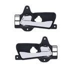 2 x Rear Left & Right SET Chrome Inner Door Handle for HYUNDAI i30 (2007–2012)