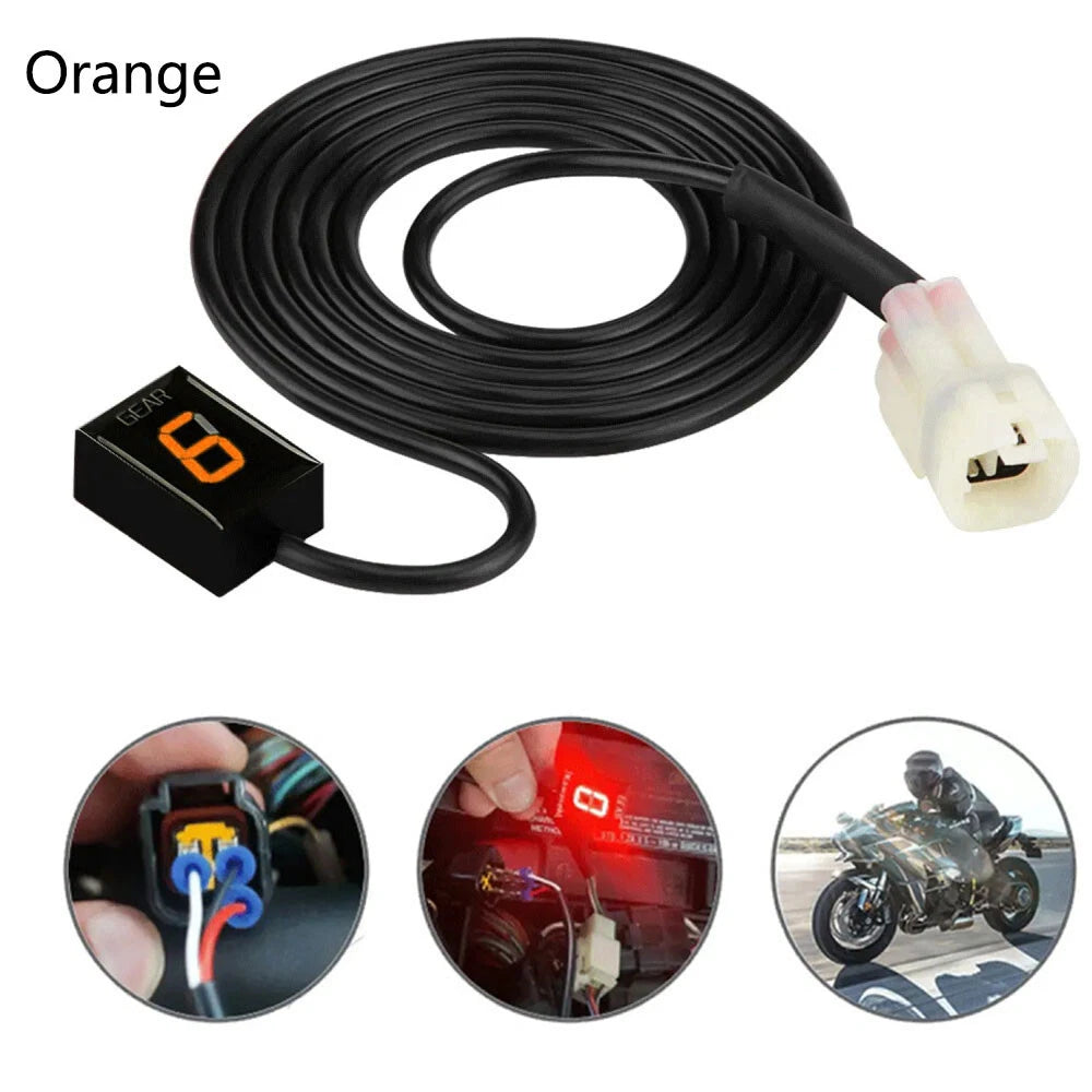 Orange LED Speed Indicator for Kawasaki ZX-6R Ninja 650 (2006–2023)
