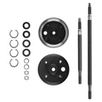 Rear Axle & Brake Hub Drum Assembly Kit for EZGO Electric (1982–Present)