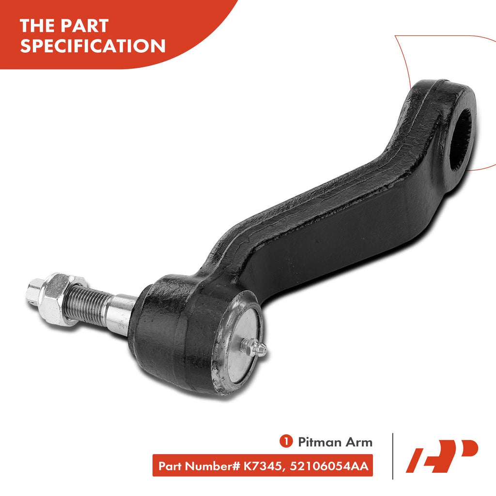 Set of 12 Pitman Idler Arm Sway Bar Link Tie Rod for Dodge Ram 2500 3500 (RWD)