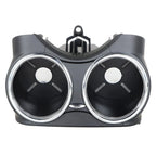 Dual Cup Holder Bracket Black for Benz W219 CLS500 CLS63 AMG (2006-2010)